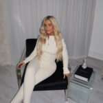 Seamless Shape Zip-Up Jumpsuit