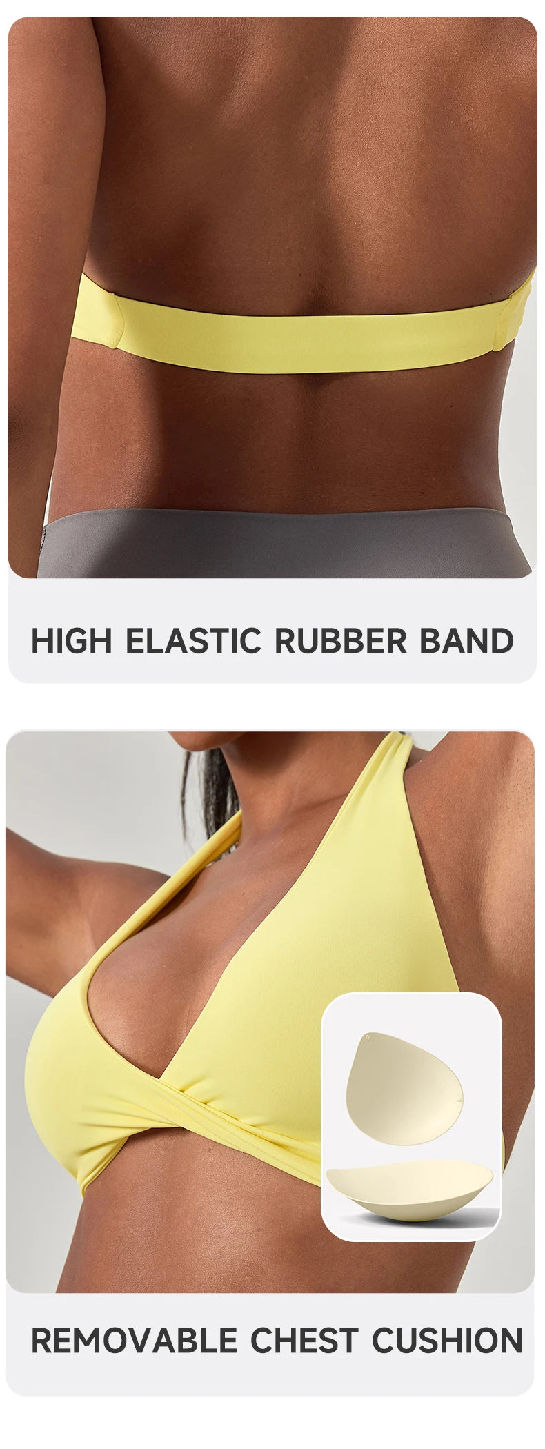 Halter neck Sports Bra