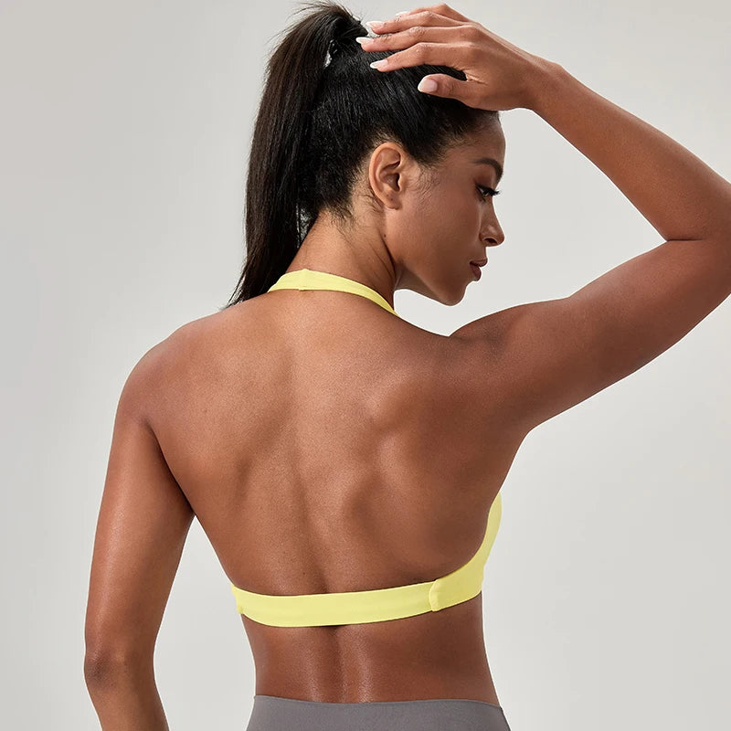 Halter neck Sports Bra