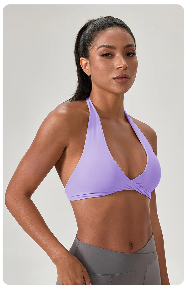 Halter neck Sports Bra