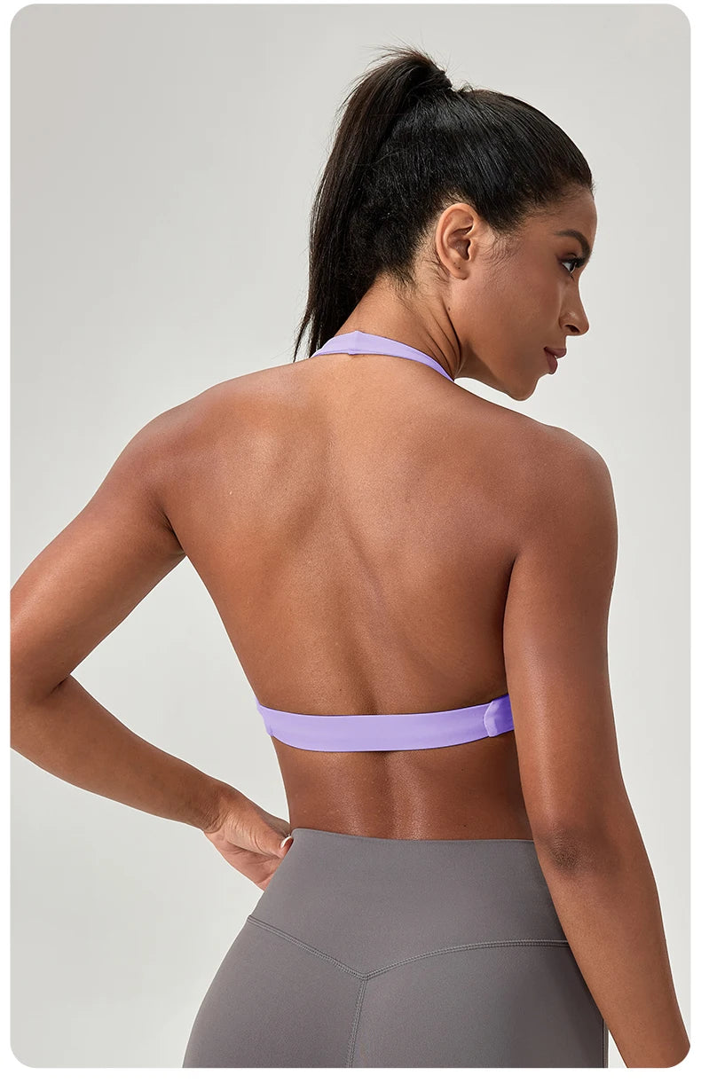 Halter neck Sports Bra