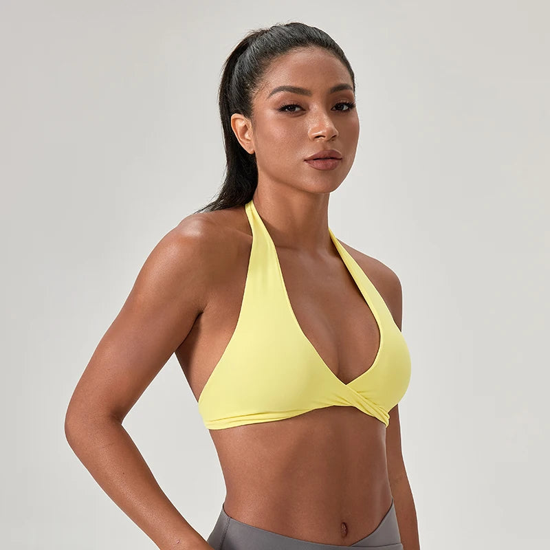Halter neck Sports Bra