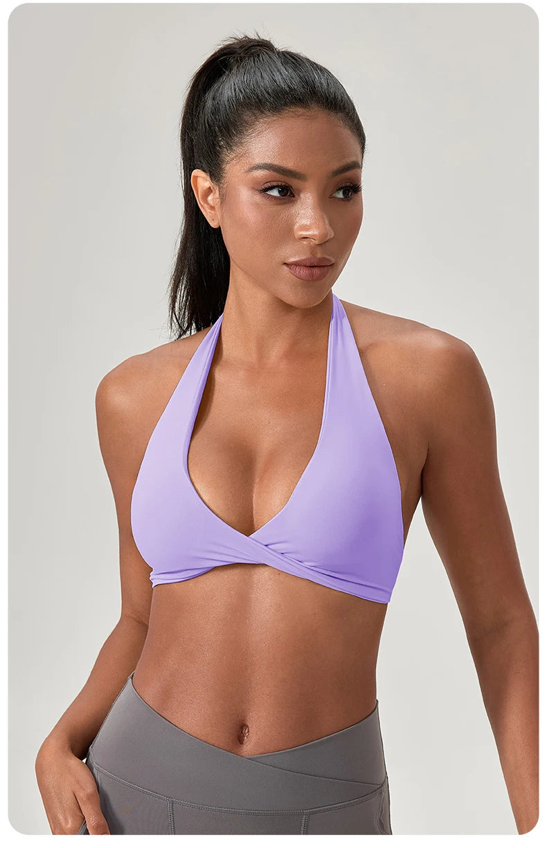 Halter neck Sports Bra