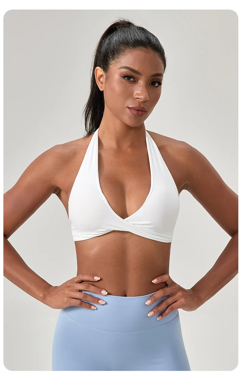 Halter neck Sports Bra