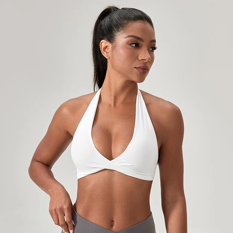 Halter neck Sports Bra