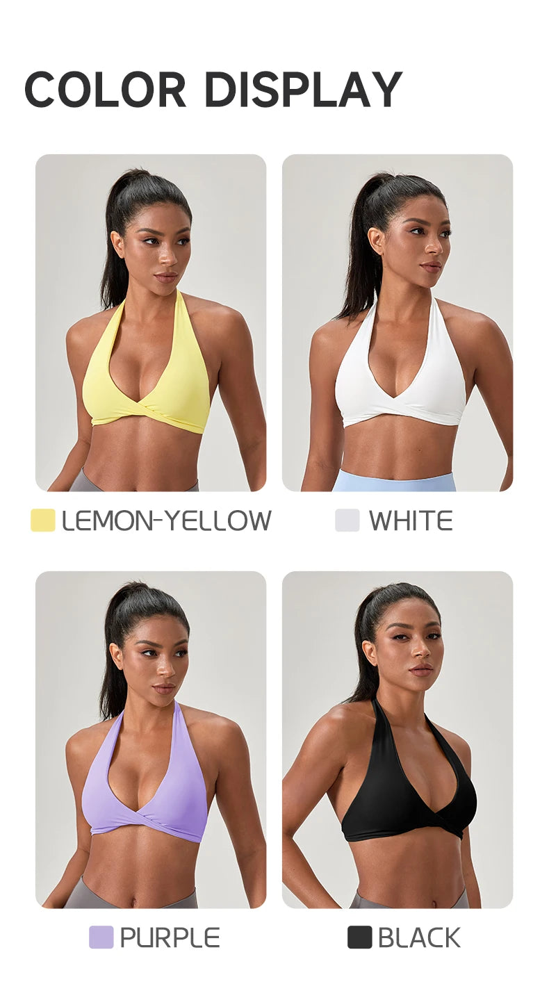 Halter neck Sports Bra