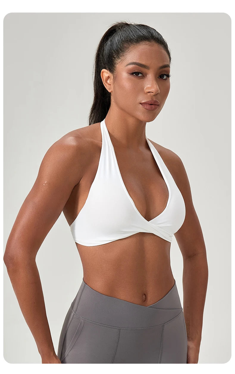 Halter neck Sports Bra