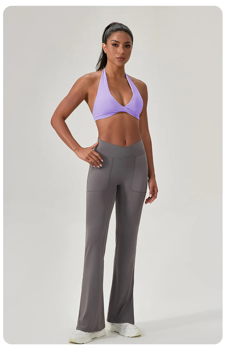 Halter neck Sports Bra