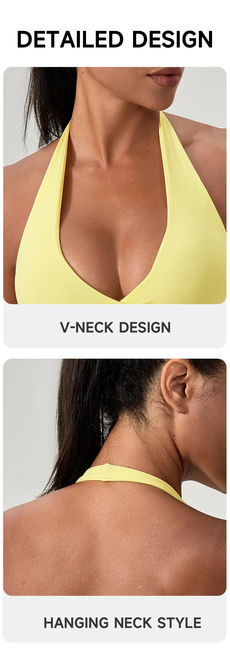 Halter neck Sports Bra