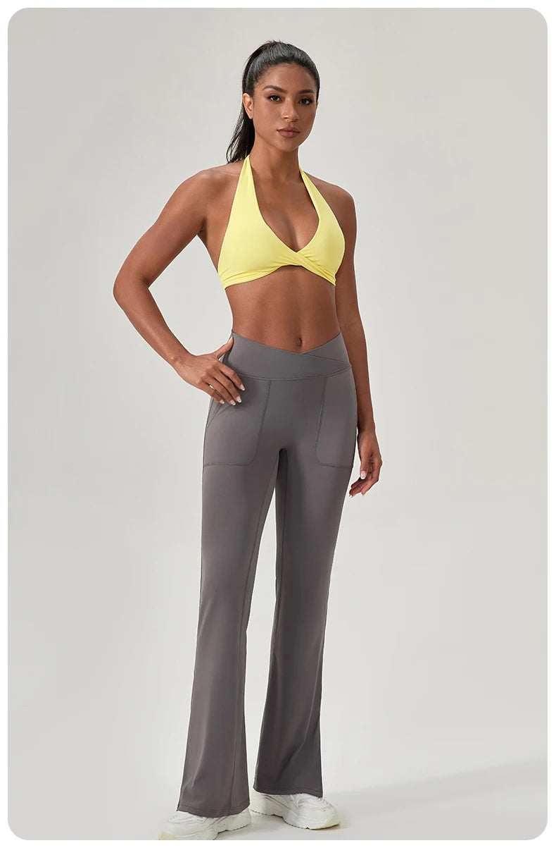 Halter neck Sports Bra